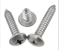 Factory Wholesale 304 Stainless Steel Large Flat Head M3 Screw M4 Cross Self Tapping Screw