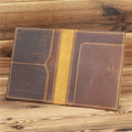 Genuine Leather Passport Travel Organizer Certificate Bags Sublimation Passport Wallet
