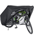 Woqi   Bike Cover 210D Oxford Outdoor Storage Waterproof   Anti-UV Bicycle Cover  Waterproof Hole Design