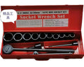 3/4'' 14pc Industrial OEM Impact Socket Wrench Set with 1 Year Warranty for Auto Repairing Tools