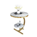 Home Furniture Gold Stainless Steel Marble Coffee Side Tables Living Room Furniture