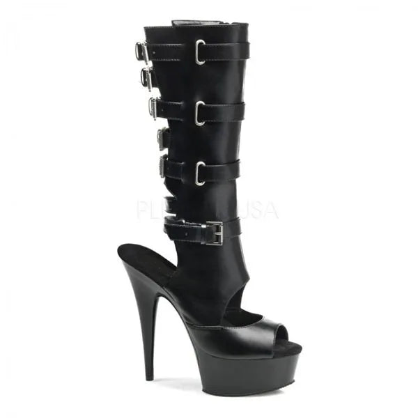 Exotic Dancer New Women Boots Design Gothic 15CM High Stripper Heels Roman Lace Up 6Inch Platform Pole Dance Shoes Fetish Models