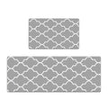 BUFU Modern Washable Cushioning Shock Absorption Foot Massage Anti-slip Stain Grease Resistant PVC Puzzle Thin Kitchen Mat