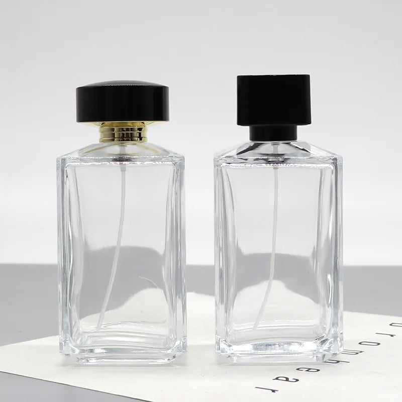Bulk Large Capacity 200ml Crimp Neck Room Spray Glass Perfume Bottles Support Free Sample