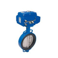 QYX Electric Titanium Alloy Butterfly Valve 1/2'' Port Size Low to High Temperature Range Multi-Medium Use (Water/Gas/Air/Oil)