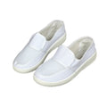 Comfortable Esd Shoes Canvas Single Mesh Shoes Anti-slip Nurse Chef Safety Shoes Anti Slip ESD Woman White