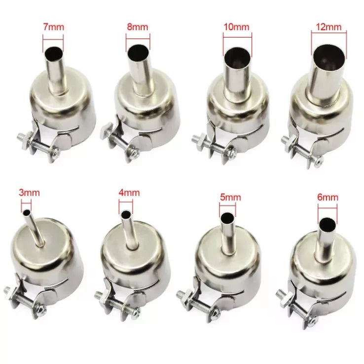Hot Selling 8-piece Set New Hot Universal Resisting Durable Hot Air Heat Gun Nozzle Welding