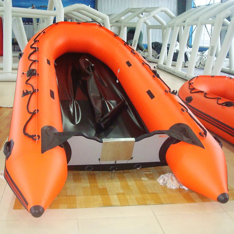 2026 Heavy Duty Inflatable Boat 360cm Professional Inflatable Boat Aluminum Floor Inflatable Boat