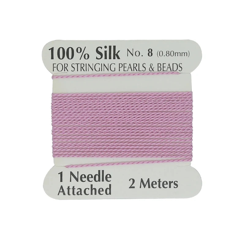 Xuqian 8#Handmade Customizable Wholesale Factory Price Supply 100% Natural Silk Cord Straw Berrt Jewelry Silk Cord