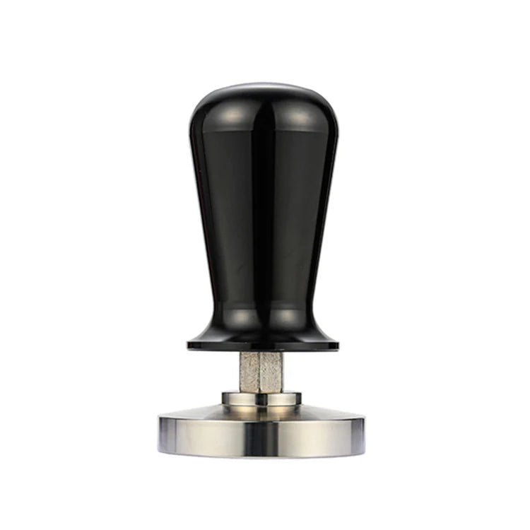 High Quality 51mm Stainless Steel Black Color Coffee Tamper Supplier