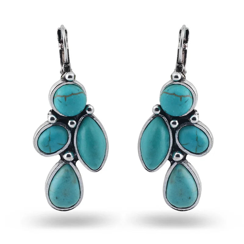 Affordable Silver Look Like Monalisa Hook Earrings for Girls for Casual Party Wear for Women Handmade Bulk Product
