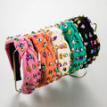 Fashion New Hair Accessories Personality Temperament Middle Knot Bow Headband Female Simple Retro Headband Wholesale