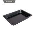 For Carbon Steel Bakeware WK9707M Silver Black 13" Non-stick Rectangular Oven Cake Baking Pan PFOA Free Eco-Friendly