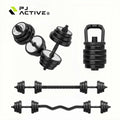PINJIAN Wholesale Gym Weights Exercise Fitness Adjustable Weights Dumbbell Kettlebell Set in Lbs 40lb Cast Iron Dumbbell Sets