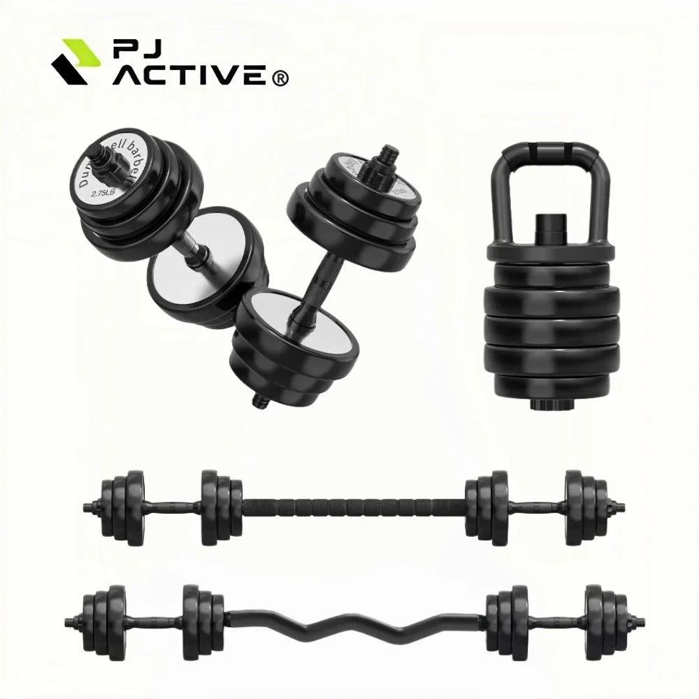 PINJIAN Wholesale Gym Weights Exercise Fitness Adjustable Weights Dumbbell Kettlebell Set in Lbs 40lb Cast Iron Dumbbell Sets