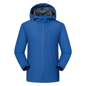 Sustainable Waterproof Quilted Tracksuits Unisex Windproof Breathable Plus Size Print Long Sleeve Hooded Memory Fabric for