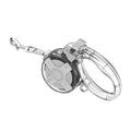 White Ultra-Light Mini 4M Retractable Dog Leash Anti-Lost Anti-Runaway Pet Leash for Small Dogs & Cats