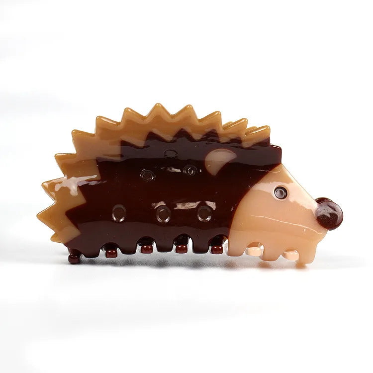 New Fashion Acetate Hair Claws Cute Sweet Large Hedgehog Hair Clips for Women Girls Claw Clip Hair Accessories Wholesale