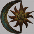 Celestial Theme Wall Decoration Wooden Wall Art Moon Star Shape Wooden Art Exhibition Wooden Crafts