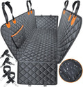 Luxury Dog Car Seat Cover Dog Car Hammock Scratchproof Truck Seat Cover with Mesh Window for Back Seat Protector
