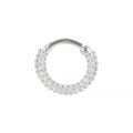 Wholesale Fashion 925 Sterling Silver Earring Set Zircon 14k 18k Gold Plated Jewelry Earrings
