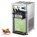 EU warehouse Wholesale 18L/H 3 Flavor Stainless Steel Soft Ice Cream Maker Commercial Yogurt Ice Cream Machine self ice cream machine