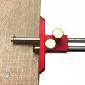 Stainless Steel Woodworking Marking Gauge European Double Head Mortise Gauge Scribe Blade Scriber Ruler Wooden Scribe-line MegaBDM