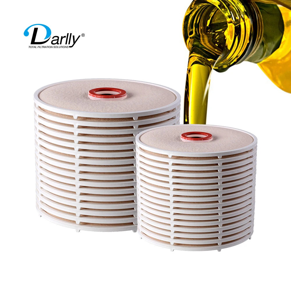 New 0.2 Membrane Lenticular Beer Filter 8''/12''/16'' Depth Stack for Efficient Beer Filtration