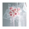 AM-FMC09 Ammy 58*58cm Transparent Decorative Edge Glass Paper Waterproof OPP Wrapping Paper Flower Packaging Material