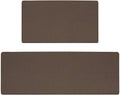 Waterproof PVC  Indoor Foot Mat Kitchen Mat Set of 2 Anti Fatigue Comfort Kitchen Rug Kitchen Floor Mats