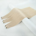 LeShine New Design Cuticle Aligned Russian Thin Invisible Genius Weft Hair Extensions