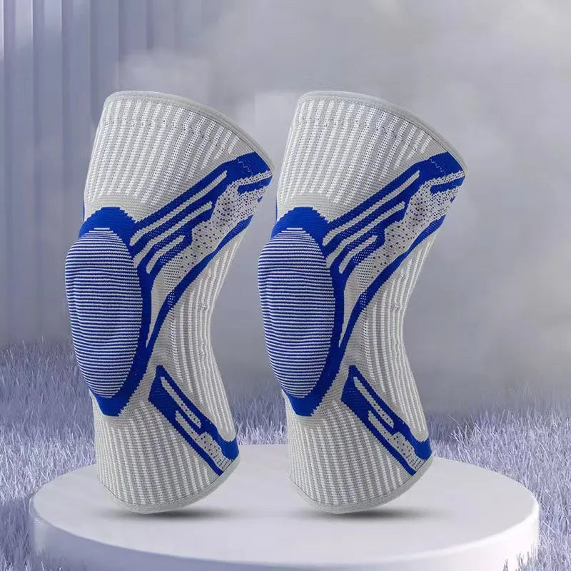 Hx005 Ollas Silicone Knee Pads Strap Knee Braces for Arthritis Knee Pads for Joints Support Compression Protection Sport