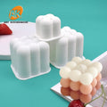 AK Single 3D Cube Silicone Pastry Mousse Mold for Baking Mousse Cake Mold 3D Mousse Molds Homemade Desserts Tools