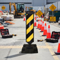 2026 Barrier Highway Traffic Sign Board / Road Collapsible Delineator  Safety Warning ROADSAFE