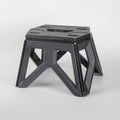 New Camping Outdoor Folding Stool Square Stools Horse Tie Portable Fishing Chair High Load-bearing Reinforced Triangle Stools
