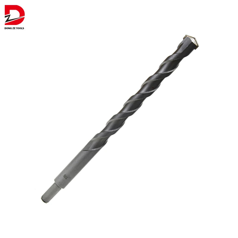 DZ 7/8" X 12" Masonry Drill Bits 7/8 Inch Concrete Hammer Drill Bits Carbide Tipped for Cement Brick Stone 3-Flat Shank