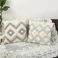 Plush Embroidered Pillow Nordic Minimalist Plush Home Sofa Decora Pillowcase Wholesale Living Room Bedroom Pillow Cushion Cover