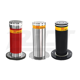 Road Reflective Sticker Automatic Rising Bollards Hydraulic Traffic Bollard