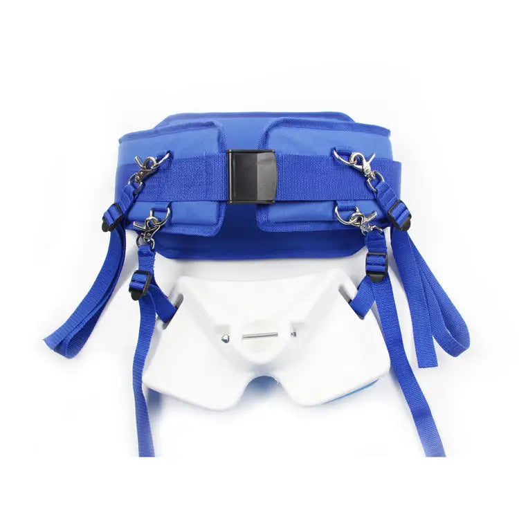 Selco Shoulder Harness ABS Fishing Waist Belt Jigging Fighting Fishing Rod Pole Holder Belt Fighting Belt