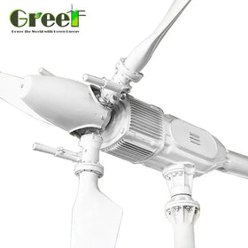 Pitch Control Bladeless Wind Mill Turbine Low Start Wind Speed Home Use 5kw