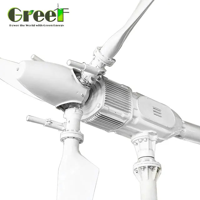 Pitch Control Bladeless Wind Mill Turbine Low Start Wind Speed Home Use 5kw