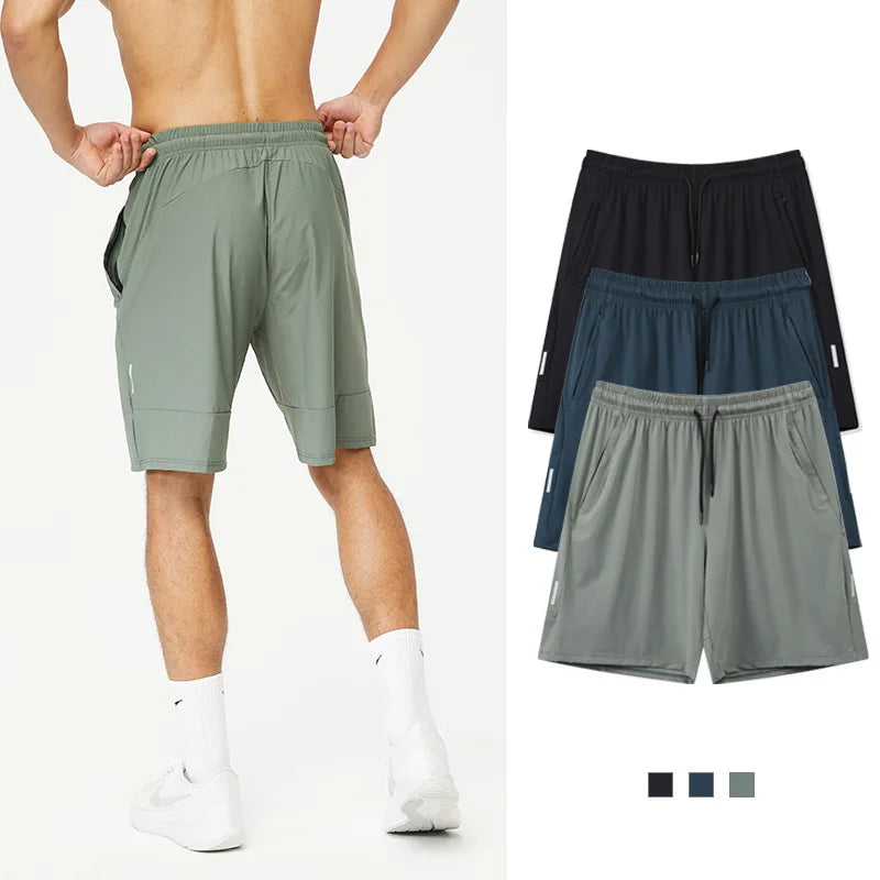 Bnice High Stretchy Nylon Quick Drying Athletic Shorts Running Training Breathable Men Sports Gym Shorts Custom Logo Sportswear