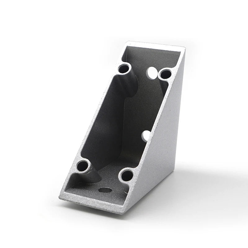 China 4590F -10  Alu Die-cast Aluminum Inside Corner Bracket for 45x90 mm Anodized Aluminum Profile #1174