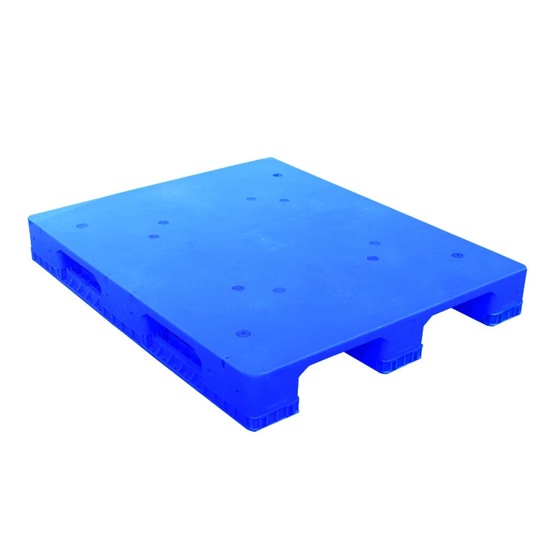 Durable 1100x1100x140mm HDPE Plastic Pallet Euro Single Faced 4-Way Entry Welding Prices for Sale