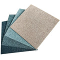 Heavy Duty Cushioned Carpet Floor Tiles 20x20 Inch Light Grey 20pcs Commercial Prayer Home Carpet Tiles 50X50CM