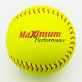 12 Inch Leather PU Core Slowpitch Game Softball Game Approved Quality Leather Softball