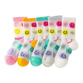 Fashion Summer Beautiful Woman Lace Socks Crystal Glass Silk Ankle Thin Transparent Cute Cartoon Face Sheer Socks