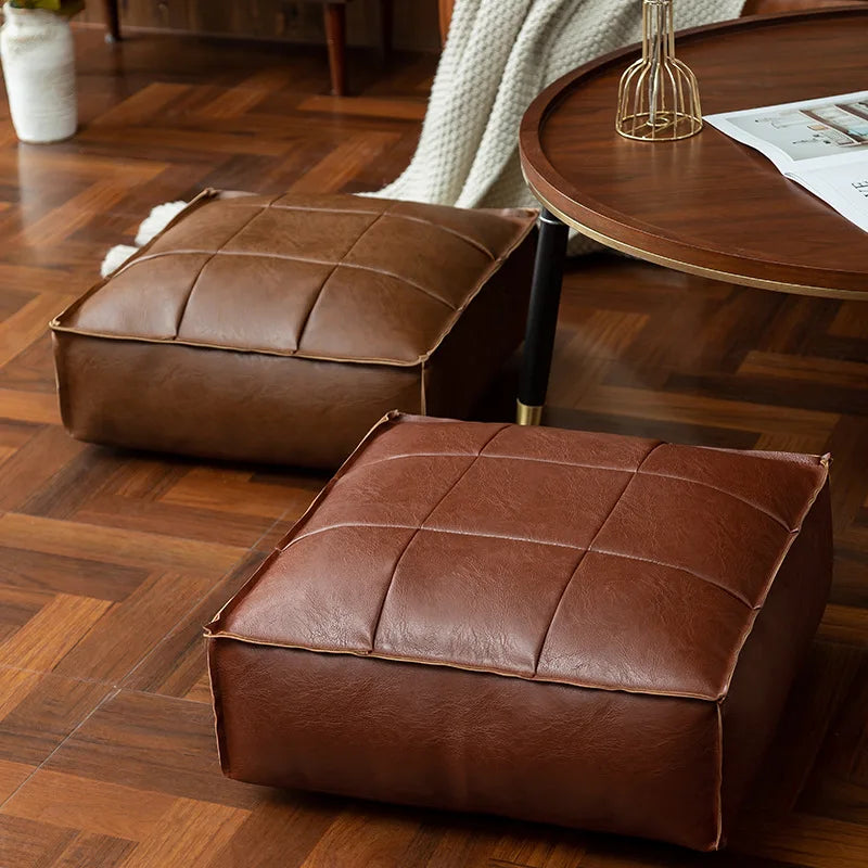 Amity Factory Wholesale Modern Polyurethane Bean Bag Pouf Square Lazy Sofa with EPP Filling for Living Room & Outdoor Use