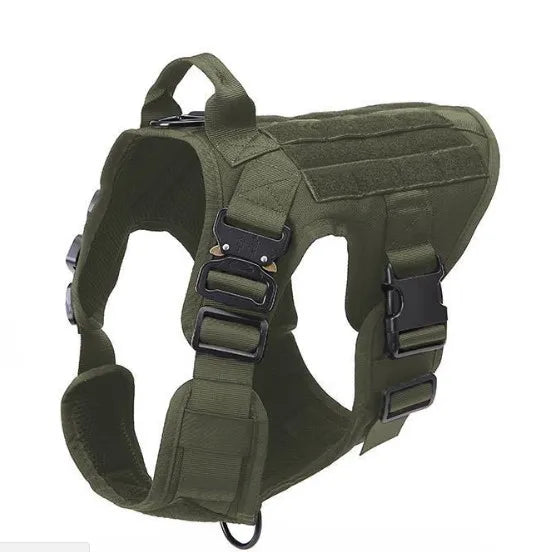 Dropshiping Heavy Duty Adjustable Tactical Training Dog Harness Dog Harness Tactical Dog