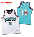 Usa Team Basketball Jersey and Shorts Uniform Design Color Blue White Custom Sublimated Basketball Uniforms for Men